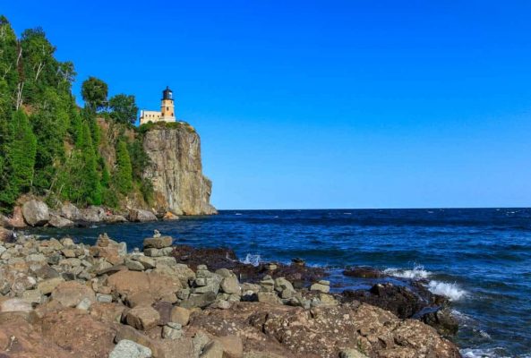 best bike trail in northern Minnesota Split Rock Lighthouse