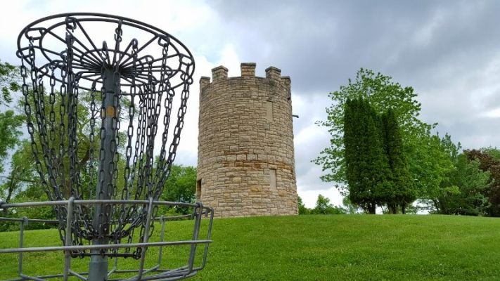 Memorial Park Bike Trail frisbee golf